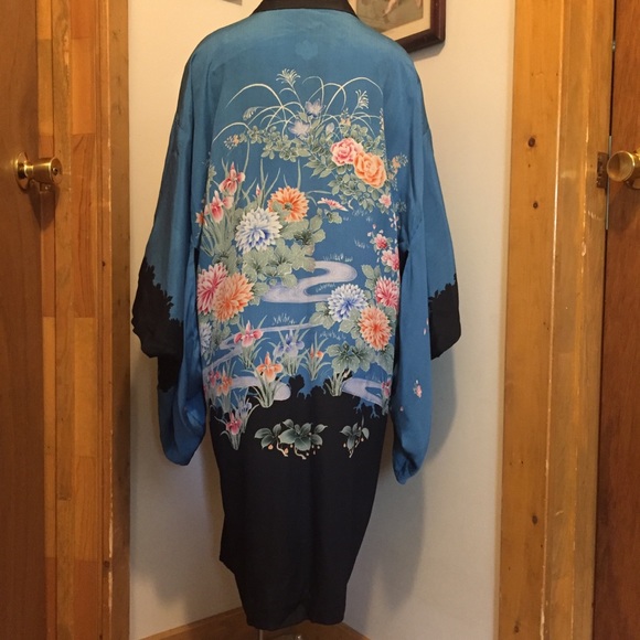 Vintage Other - Antique Vintage 1920s Reversible Kimono Haori Robe